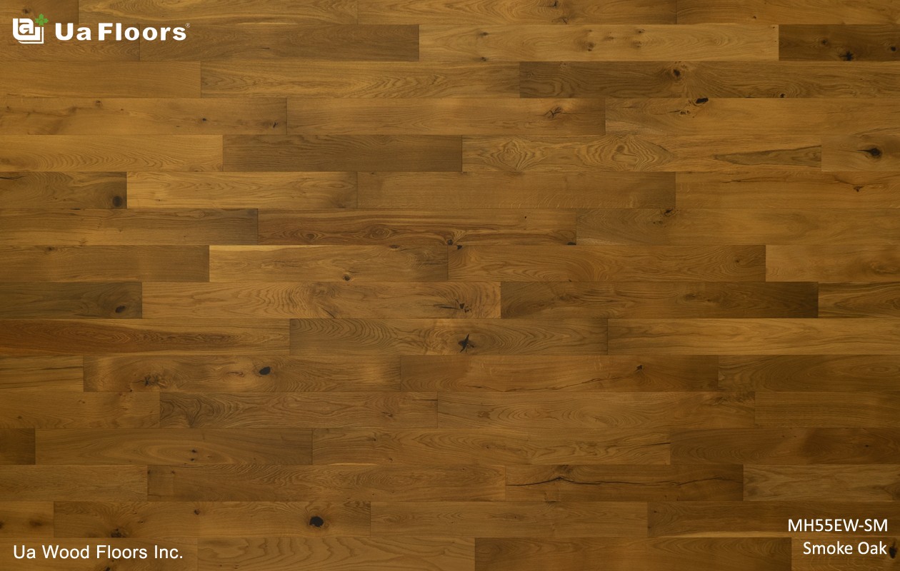 Ua Floors - PRODUCTS|Smoke Oak Engineered Hardwood Flooring 